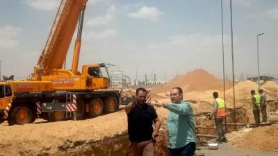 جهاز مدينة الشروق يستهدف تحسين شبكات الصرف الصحي