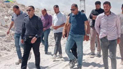 رئيس جهاز القري السياحية يواصل جولاته الميدانية لمتابعة المشروعات الجاري تنفيذها