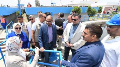 «الشربينى» يوجه بوضع خُطة لتوفير كافة الاحتياجات الحالية والمستقبلية من مياه الشرب بمحافظة الشرقية