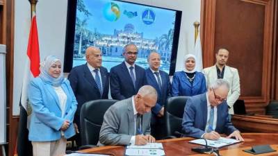 توقيع بروتوكول تعاون بين شركة«مياه الجيزة» و «هندسة عين شمس» لتعزيز البحث والتطوير