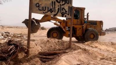 إزالة التعديات الواقعة على مساحة 507 أفدنة بمدينتي بنى سويف والفشن الجديدتين