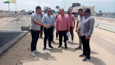 نائب رئيس الهيئة لقطاع المرافق يتابع المشروعات الجاري تنفيذها بالقرى السياحية