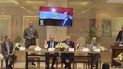 لمشاركة التجربة المصرية .. رئيس بحوث الاسكان  يستقبل وفداً من العراق  فى مجالات العماره الخضراء