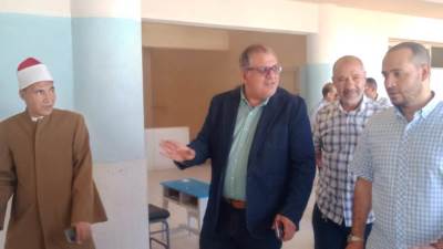 رئيس جهاز المدينة يتفقد مجمع معاهد الشروق الأزهري