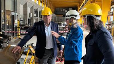 وزير الكهرباء يتفقد محطة «Grand Maison» أكبر محطات الطاقة الكهرومائية فى أوروبا