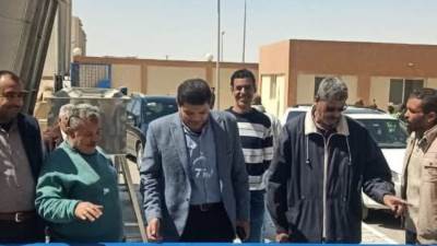 رئيس جهاز المنيا الجديدة يتابع سير العمل بمنظومة مياه الشرب والصرف الصحي بالمدينة