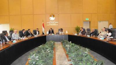 مسئولو «الإسكان»و «السياحة»  يتابعون مشروع تطوير المنطقة الواقعة بين مطار سفنكس الدولي وهرم سقارة