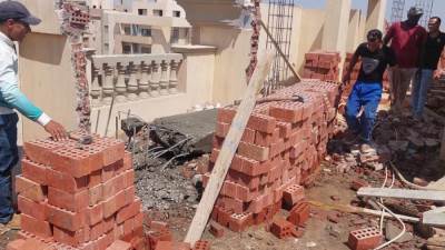 استمرار الحملات اليومية خلال إجازة عيد الأضحى لإزالة المخالفات بمدينة القاهرة الجديدة