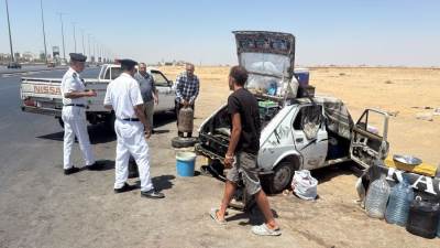 بالصور .. حملة مكبرة لرفع الإشغالات في مدينة الشروق