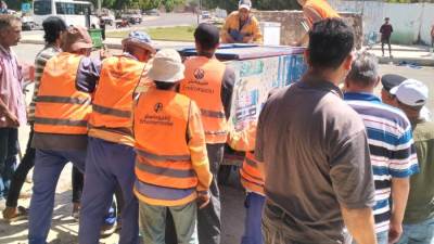 بناء على تعليمات رئيس الجهاز .. استمرار حملات رفع الإشغالات بمدينة الشروق