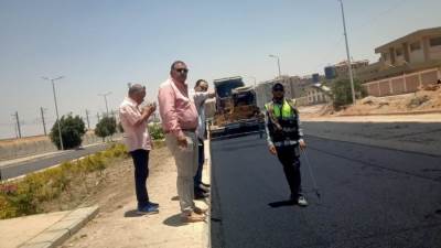 بتكليف من وزير الإسكان.. جولة ميدانية موسعة بمدينة الشروق لمتابعة رصف الطرق وتحسين البنية التحتية