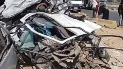 السيسي يوجه بزيادة تعويضات ضحايا حادث طريق أشمون وإزالة أسباب الحوادث فورًا