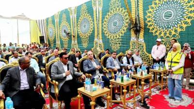 وزير الإسكان ومحافظ بني سويف يتابعان تنفيذ مشروعات مياه الشرب والصرف الصحي ضمن «حياة كريمة»