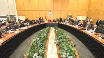 «الشربينى» يعقد اجتماعه الدوري مع أعضاء البرلمان بمجلسيه النواب والشيوخ