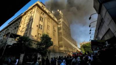 «اتحاد مستثمري المشروعات» يطالب الحكومة بصرف تعويضات عن أضرار حريق سنترال رمسيس