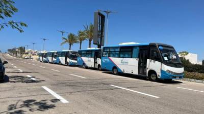 رئيس جهاز العلمين الجديدة يعلن التشغيل التجريبي لخطوط النقل الداخلية الرئيسية بالمدينة