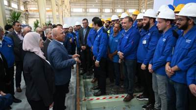 كامل الوزير يفتتح مصنع الزجاج الهندسي بقويسنا باستثمارات 25 مليون دولار