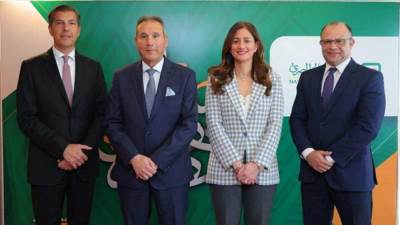 البنك الأهلي  الأول كوكيل ومسوق للتمويل وبنك المستندات للقروض المشتركة