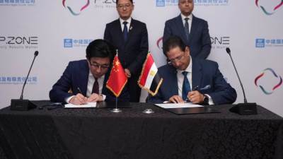 تعاون استراتيجي بين «بي.زون» و«CSCEC الصينية» لتنفيذ مرافق «داون تاون لاجون» بالعلمين الجديدة