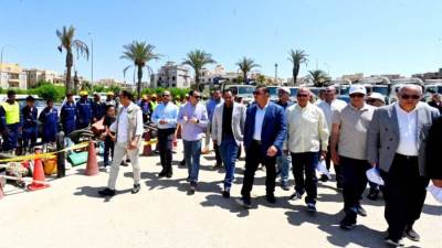  وزير الإسكان يتفقد الأعمال الجاري تنفيذها لتطوير محور ٢٦ يوليو نطاق مدينتي 6 أكتوبر والشيخ زايد