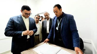 وزير الإسكان ومحافظ الدقهلية يفتتحان مركز خدمة عملاء شركة مياه الشرب بنبروه