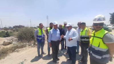 وزير الإسكان يتابع مشروع القوس الغربي لمحور عمر سليمان بالإسكندرية بطول 21 كم