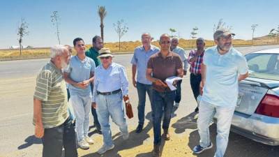 مسئولو جهاز مدينة القاهرة الجديدة يتفقدون أعمال الكهرباء والمرافق بالتجمع السادس