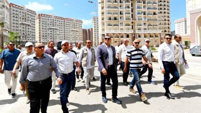 يضم 3068 وحدة سكنية .. «الشربينى» يتفقد مشروع «صواري» بالإسكندرية ويوجه بسرعة التسليم للحاجزين