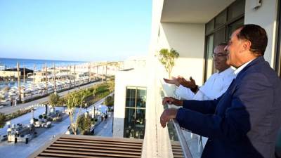 باستثمارات 9 مليارات جنيه..  افتتاح فندق "Palace Beach Resort Marassi" بالساحل الشمالي