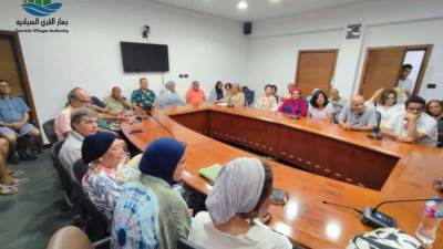 لقاء مجتمعي بين جهاز القرى السياحية وملاك مارينا لبحث تطوير الخدمات