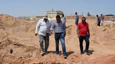 رئيس جهاز العاشر من رمضان يتفقد أعمال المرافق بين A2 وA5 ويوجه بسرعة الإنجاز وفق أعلى معايير الجودة