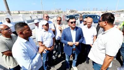 وزير الإسكان يتفقد مشروع «سكن لكل المصريين» و«كوبري C3» بالعلمين الجديدة 