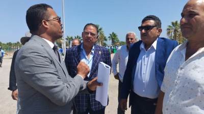 رئيس جهاز دمياط الجديدة يشهد اصطفاف معدات النظافة لتغطية عدة أحياء ومناطق بالمدينة