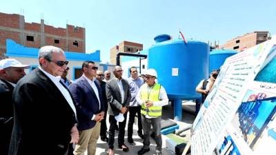 تطوير محطة مياه «سندبسط» بزفتى لخدمة 40 ألف نسمة ضمن مبادرة «حياة كريمة»