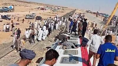 «الوزير»  يوجه بتشكيل لجنة فنية عاجلة للتحقيق في حادث قطار «مطروح–القاهرة»