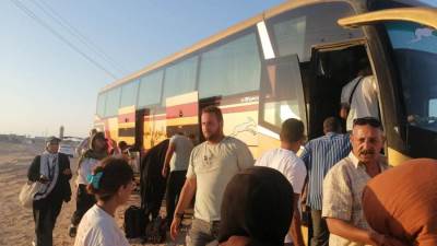 «النقل»: تسيير 14 أتوبيسا لنقل الركاب من موقع حادث قطار مطروح إلى القاهرة والإسكندرية