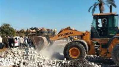 انطلاق المرحلة الثانية من الموجة 27 لإزالة التعديات على أراضي الدولة والبناء المخالف