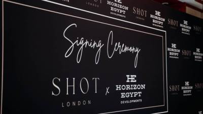 «هورايزون مصر» توقع شراكة مع SHOT London لإطلاق أول فروعها بمشروع سعادة القاهرة الجديدة
