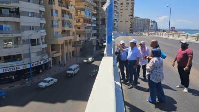 وزير الإسكان: تشغيل تجريبي لكوبري محمد نجيب ضمن أعمال توسعة كورنيش الإسكندرية