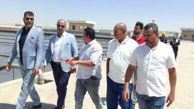 اللجنة الفنية بهيئة المجتمعات العمرانية تتفقد محطات المياه والصرف الصحي بمدينة الشروق