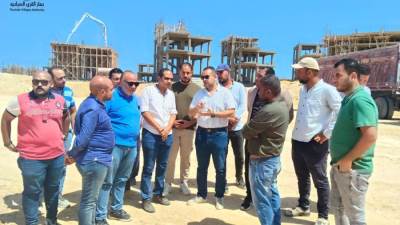 رئيس جهاز القرى السياحية يتابع معدلات تنفيذ مشروع مارينا 8 بالساحل الشمالي