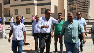  90% نسبة إنجاز مشروع «سكن لكل المصريين» بحي النرجس بالعاشر 