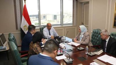 وزير الكهرباء يبحث مع شركة «صن ريف سولار» الصينية التعاون في تصنيع الخلايا الشمسية