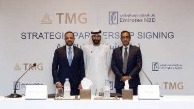 بنك الإمارات دبي الوطني – مصر يتعاون مع مجموعة طلعت مصطفى لإطلاق بطاقات ماستركارد الائتمانية