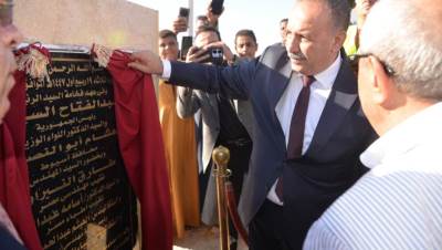 محافظ أسيوط يشارك في وضع حجر الأساس لأول مجمع سكني مشترك لنقابتي الأطباء والمهندسين بمدينة ناصر الجديدة