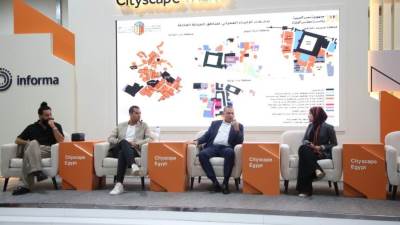 خلال جلسة "وسط البلد - التراث يتحدى المستقبل" في معرض سيتي سكيب مصر 2025