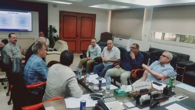 استقبال وفد قطاع الشؤون العقارية والتجارية بجهاز مدينة الشروق