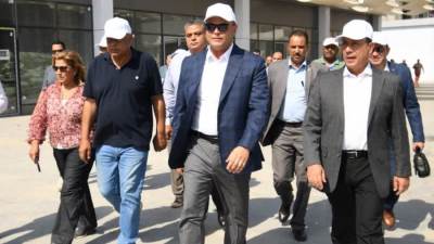 «الشربينى» يتابع تنفيذ مشروع «تلال الفسطاط» ويوجه بتسريع وتيرة العمل