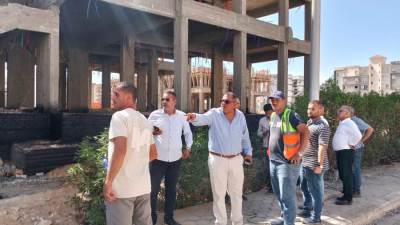 أكبر حملة مرور بمدينة الشروق لمتابعة أعمال الصيانة ورفع الكفاءة