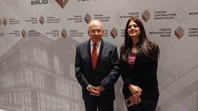 «المقاولون العرب» تبحث تعزيز الشراكة مع تركيا في مشروعات التشييد والبنية التحتية